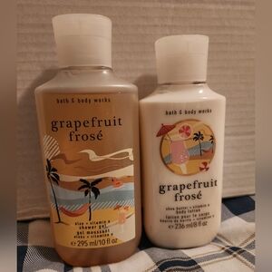 Bath & Body Works Grapefruit Frosé Shower Gel and Lotion